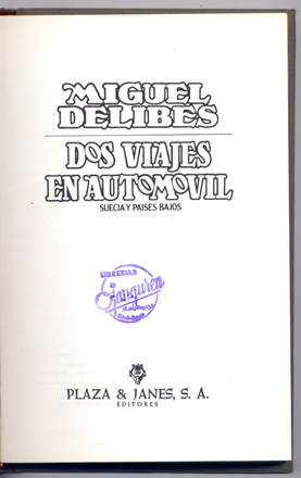 Dos viajes en automovil. Suecia y Paises Bajos.