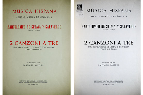 Due Canzoni a Tre para Instrumentos de viento o de …