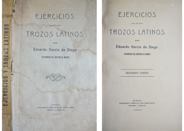 Ejercicios y Trozos Latinos. Segundo Curso.