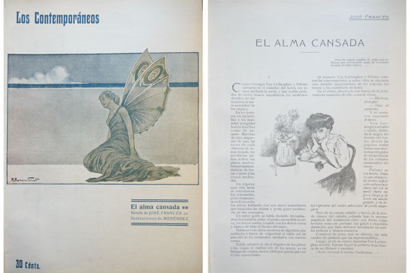 El alma cansada. Novela.