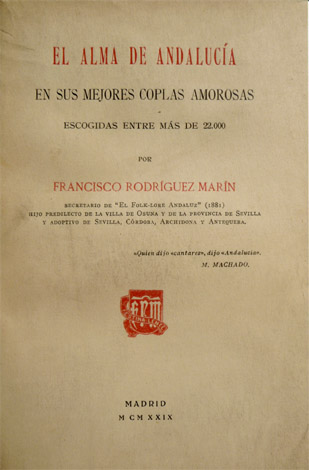 El alma de Andalucía en sus mejores coplas amorosas.