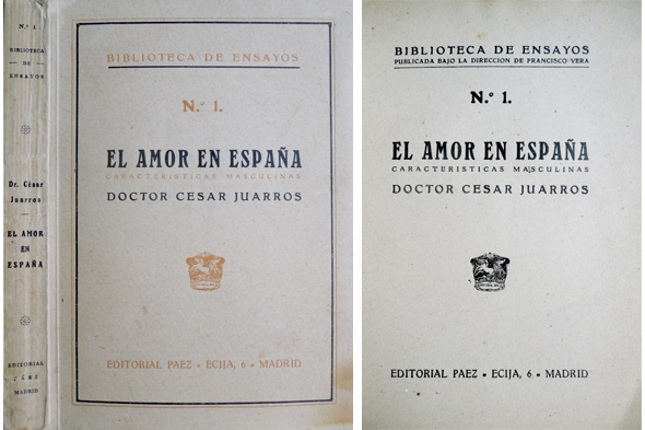 El Amor en España. Características masculinas.