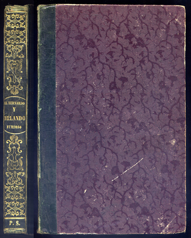 El Bernardo. Poema heroico. (y) Orlando furioso.