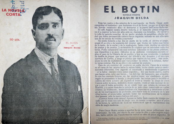 El Botín. Novela.