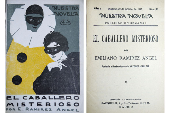 El caballero misterioso. Novela.