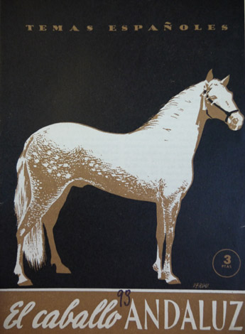 El caballo andaluz.
