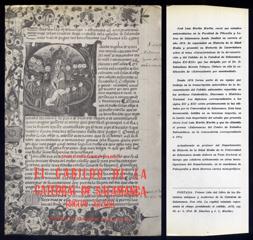 El Cabildo de la Catedral de Salamanca en los siglos …