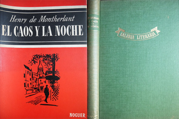 El Caos y la Noche. Traducción de María Luisa Gefaell.