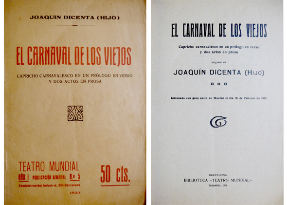 El carnaval de los viejos. Capricho carnavalesco en un prólogo …