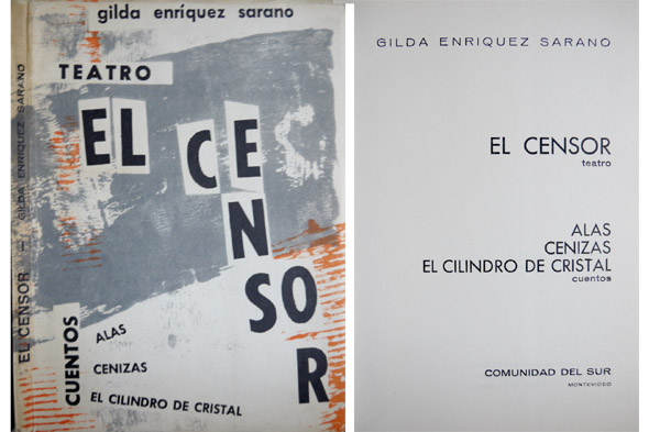 El Censor [Teatro]. Alas, Cenizas y El cilindro de cristal …