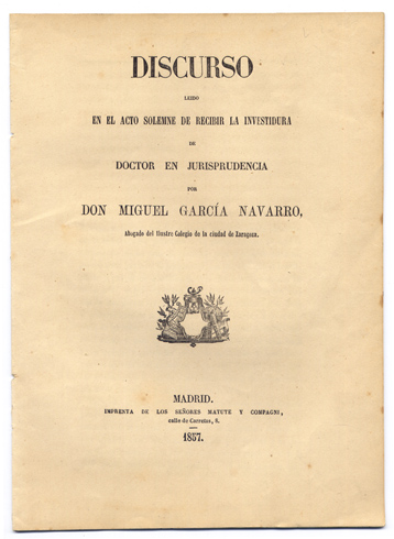 El concepto de "Jure Belli". Discurso leído en el acto …