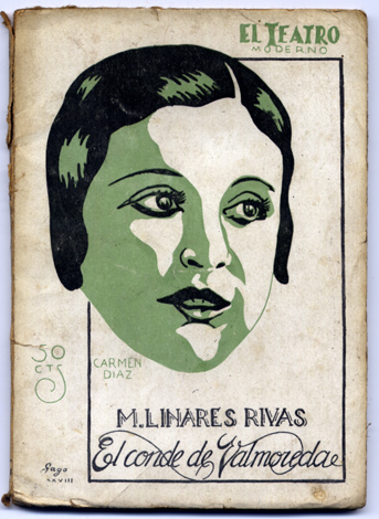 El conde de Valmoreda. Drama en tres actos, inspirada en …