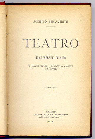El Destino manda (Le Destin est maître). Drama en dos …