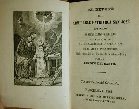 El devoto del admirable Patriarca San José. Ejercicio de siete …