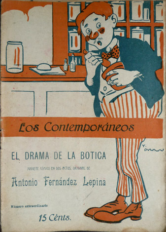 El drama de la botica. Juguete cómico en dos actos.