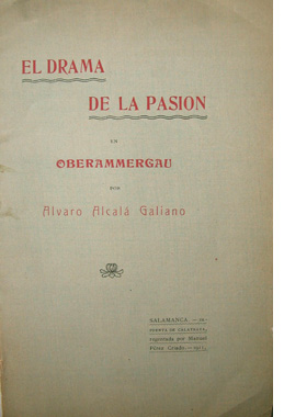 El drama de la Pasión de Oberammergau.