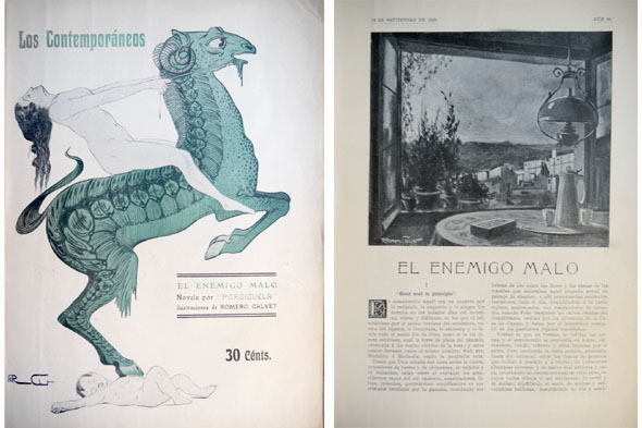 El enemigo malo. Novela.