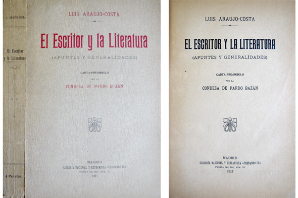 El Escritor y la Literatura. Apuntes y generalidades. Con una …