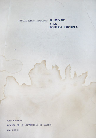 El Estado y la Política Europea.