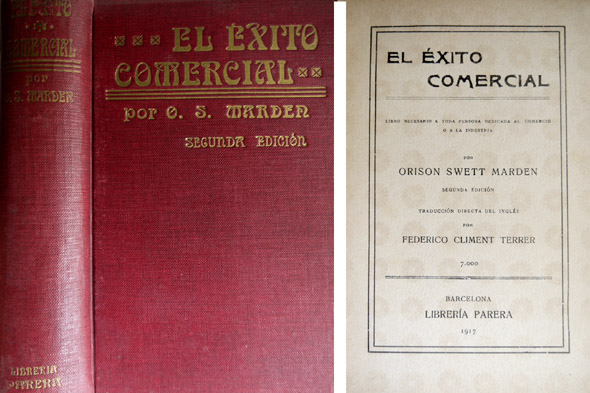El éxito comercial. Libro necesario a toda persona dedicada al …