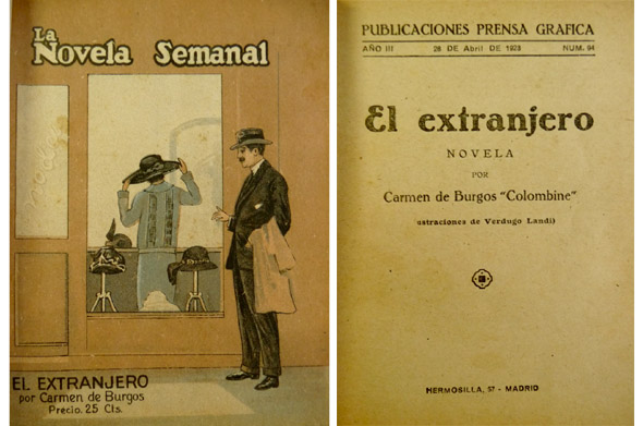 El extranjero. Novela.