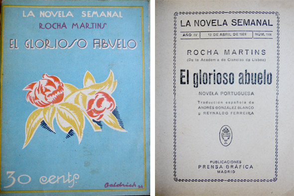 El glorioso abuelo. Novela portuguesa. Traducción de Andrés González Blanco …