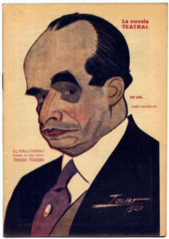 El Halconero. Poema trágico en tres actos.