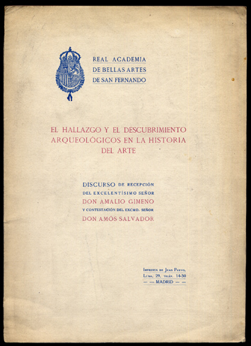 El hallazgo y el descubrimiento arqueológico en la historia del …