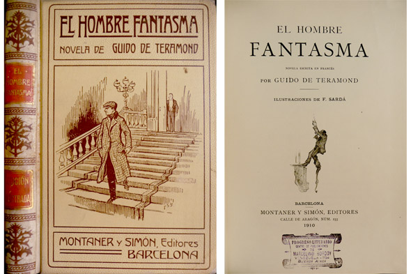 El hombre fantasma. Novela.