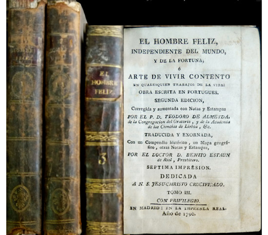 El Hombre Feliz, independiente del Mundo y de la Fortuna, …