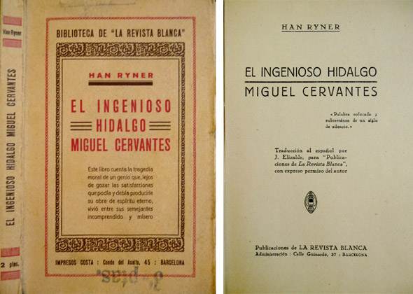 El ingenioso hidalgo Miguel Cervantes. Traducción al español de J. …