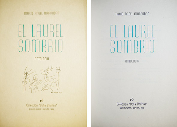 El laurel sombrío. Antología.