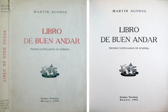 El Libro de Buen Andar. Prosas castellanas de romería.