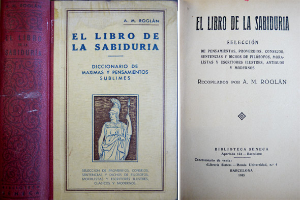 El Libro de la Sabiduría. Selección de pensamientos, proverbios, consejos, …