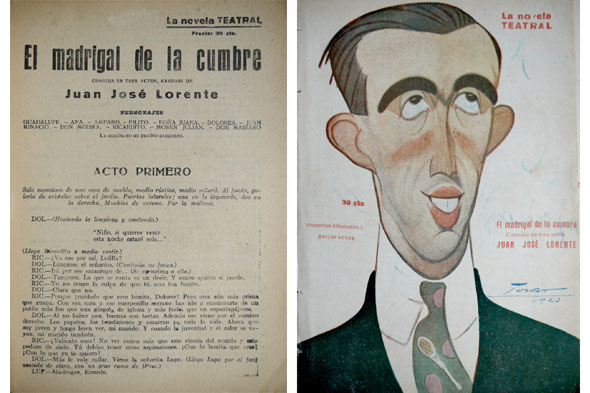 El madrigal de la cumbre. Comedia en tres actos.