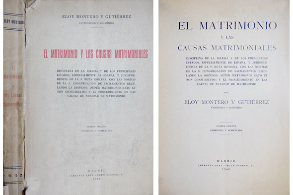 El Matrimonio y las Causas Matrimoniales. Disciplina de la Iglesia …