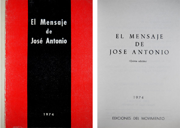 El mensaje de Jose Antonio.