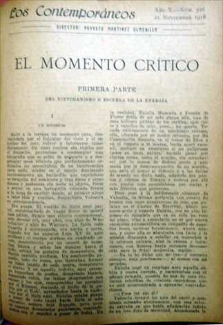 El momento crítico.