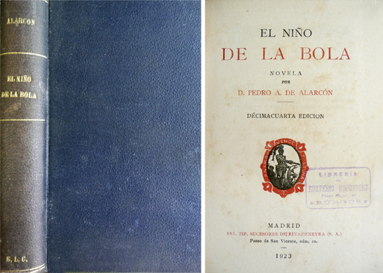 El niño de la bola. Novela.