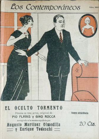 El oculto tormento. Drama en tres actos. Arreglado a la …