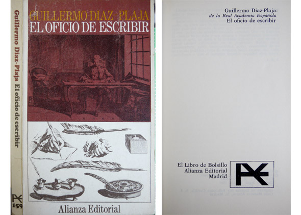 El oficio de escribir.