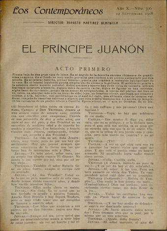 El príncipe Juanón.