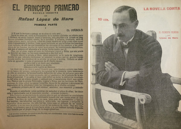 El principio primero. Novela.