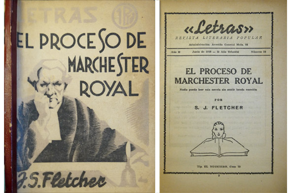 El proceso de Marchester Royal. Traducción de Manuel Vallvé. Letras.