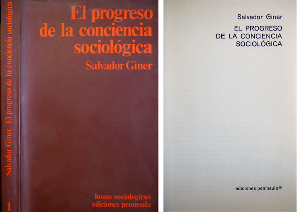 El progreso de la conciencia sociológica.