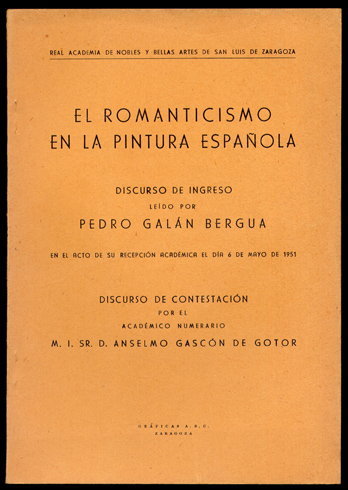 El Romanticismo en la Pintura Española.