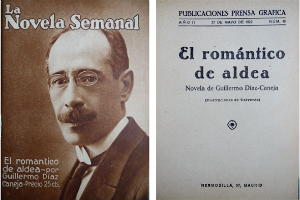 El romántico de aldea. Novela.