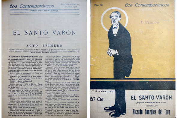 El santo varón. Juguete cómico en tres actos.