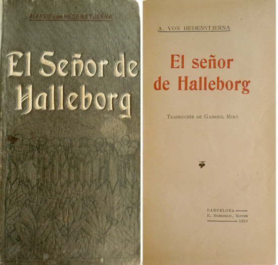 El Señor de Halleborg. Traducción de Gabriel Miró.