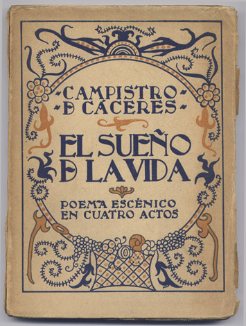 El sueño de la vida. Poema escénico.